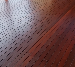 Sanding and recoating deck 4
