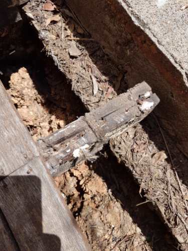 Deck repair of rotted joists